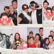Gwen Stefani Blake Shelton Photo Booth at Friends Wedding